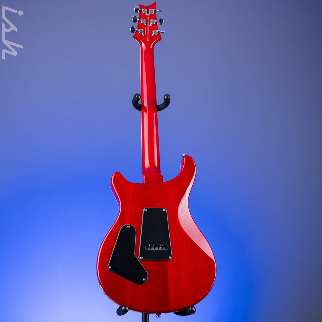 PRS SE Custom 24-08 Quilt Electric Guitar Charcoal Cherry Burst *2025 Release!*