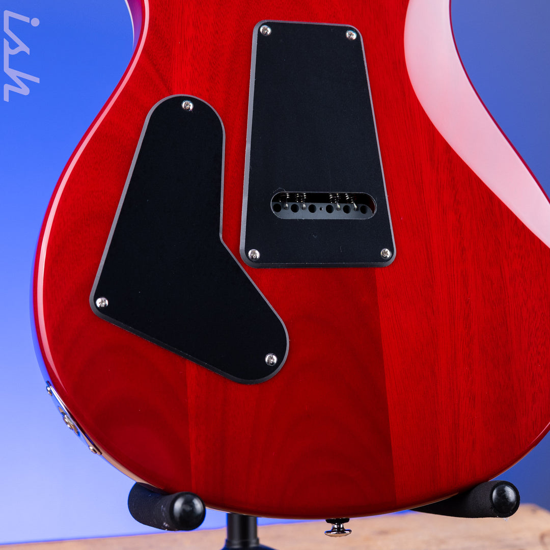 PRS SE Custom 24-08 Quilt Electric Guitar Charcoal Cherry Burst *2025 Release!*