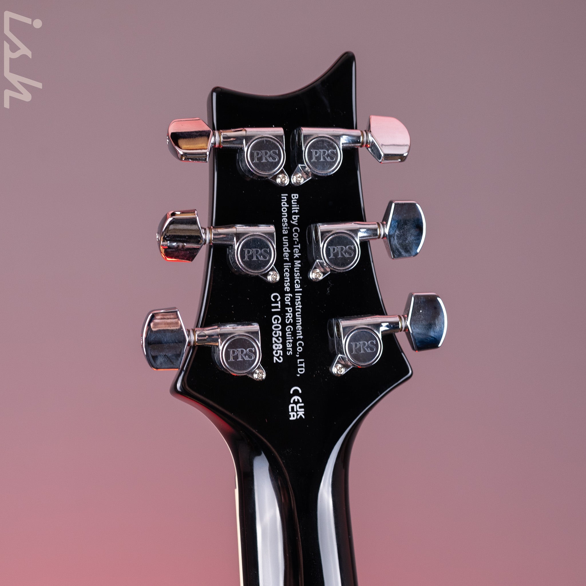 PRS SE Custom 24 Semi-Hollow Piezo Charcoal Burst *2025 Release