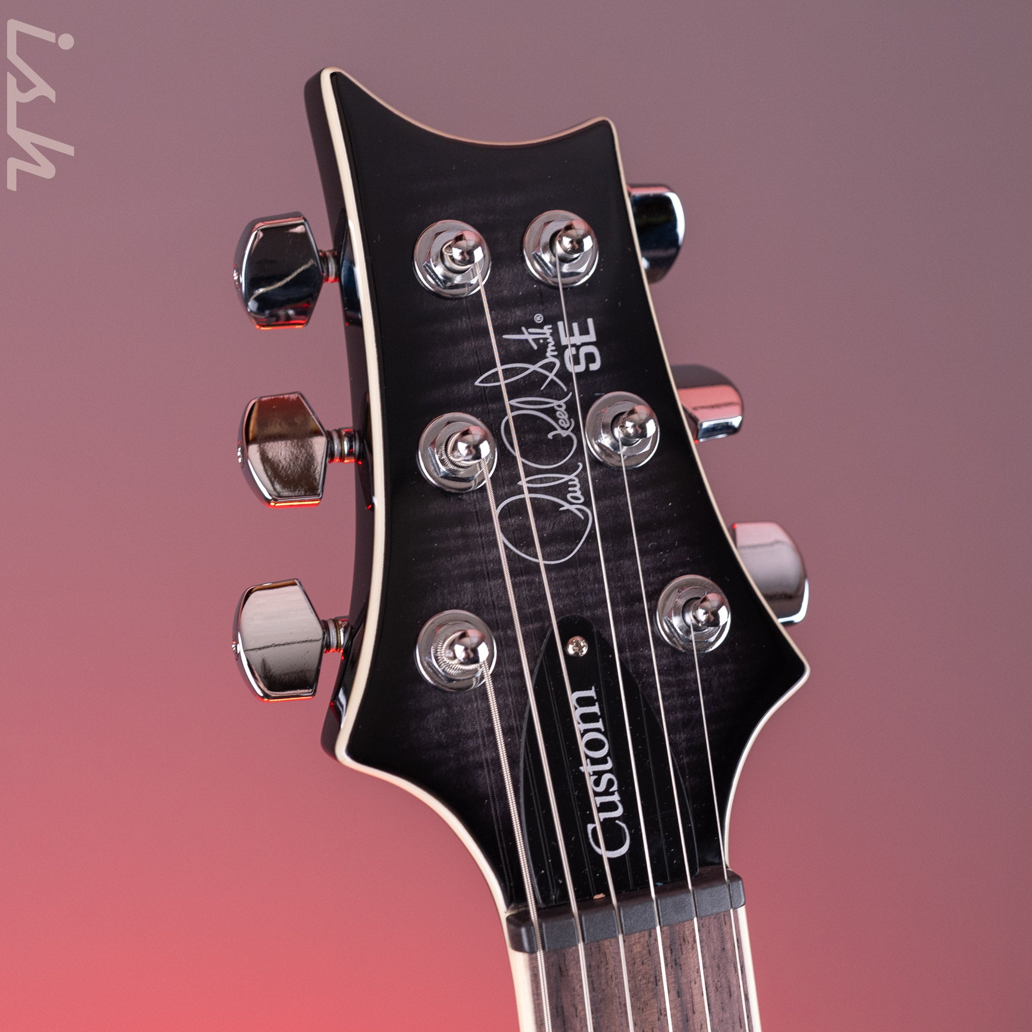 PRS SE Custom 24 Semi-Hollow Piezo Charcoal Burst *2025 Release