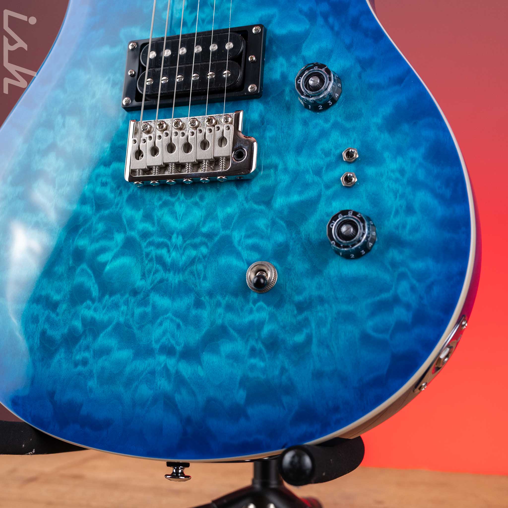 PRS SE Custom 24-08 Electric Guitar Quilt Lake Blue *2025 Release