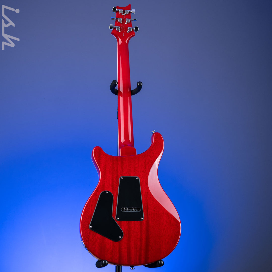 PRS SE Custom 24-08 Quilt Electric Guitar Charcoal Cherry Burst *2025 Release!*