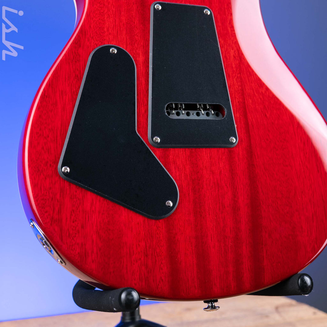 PRS SE Custom 24-08 Quilt Electric Guitar Charcoal Cherry Burst *2025 Release!*