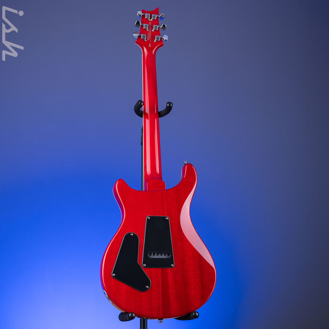 PRS SE Custom 24-08 Quilt Electric Guitar Charcoal Cherry Burst *2025 Release!*
