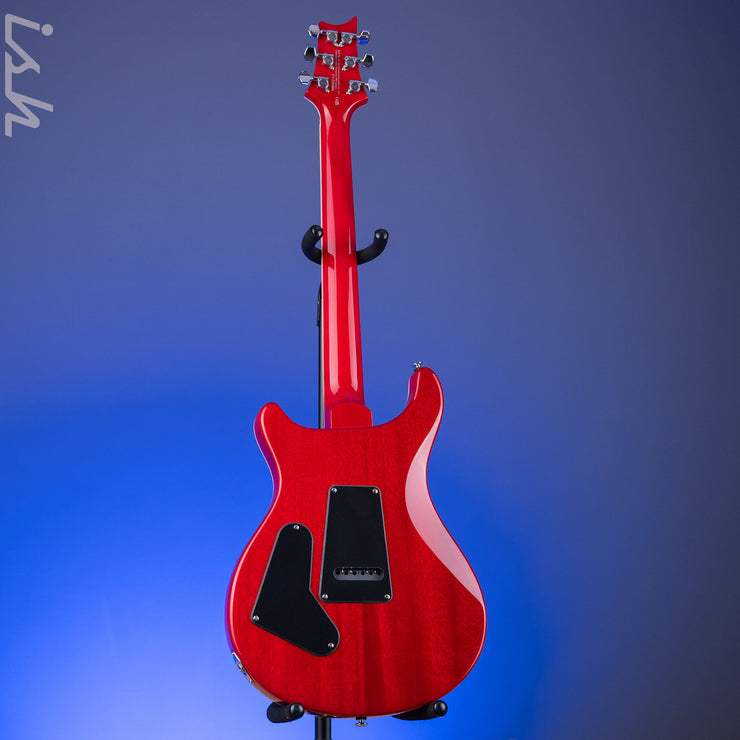 PRS SE Custom 24-08 Quilt Electric Guitar Charcoal Cherry Burst *2025 Release!*