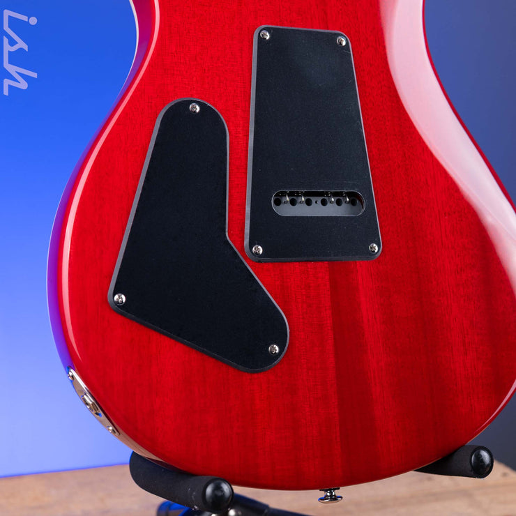 PRS SE Custom 24-08 Quilt Electric Guitar Charcoal Cherry Burst *2025 Release!*