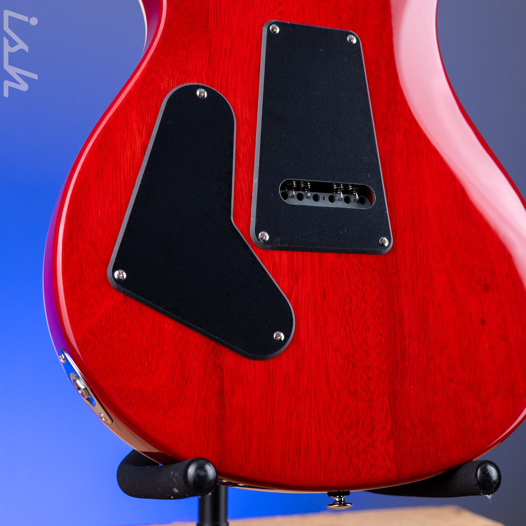 PRS SE Custom 24-08 Quilt Electric Guitar Charcoal Cherry Burst *2025 Release!*