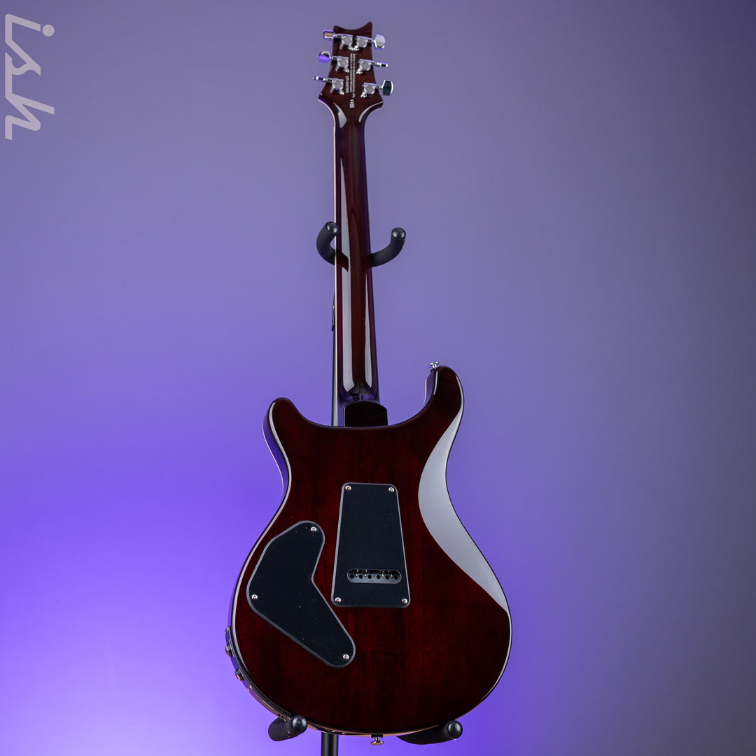 PRS SE Custom 24 Semi-Hollow Piezo Orange Tiger Smokeburst *2025 Release!*