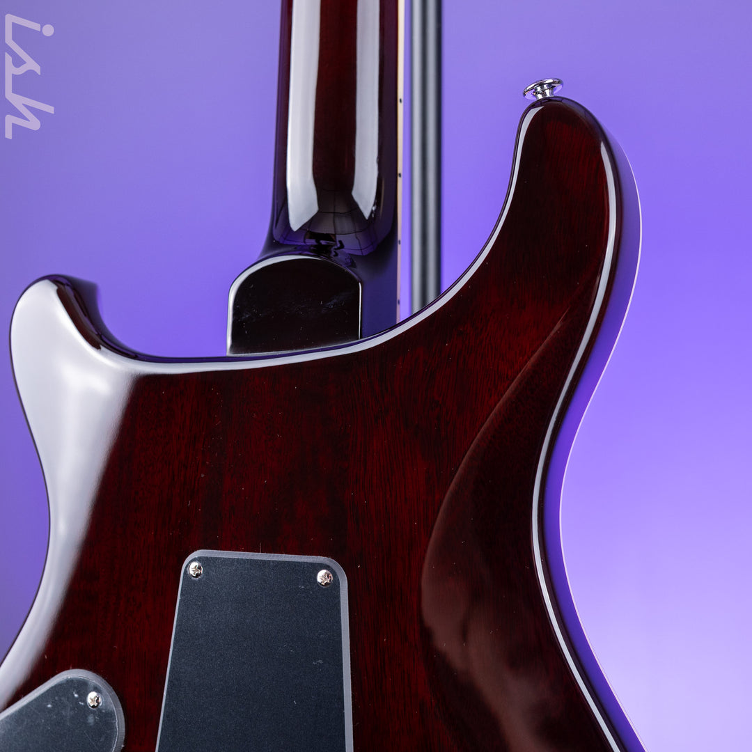 PRS SE Custom 24 Semi-Hollow Piezo Orange Tiger Smokeburst *2025 Release!*