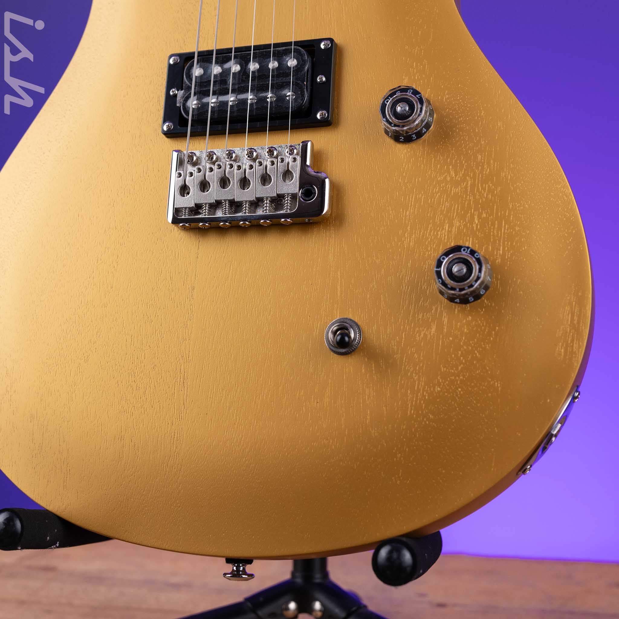 PRS SE CE 24 Standard Satin Electric Guitar Metallic Gold *2025