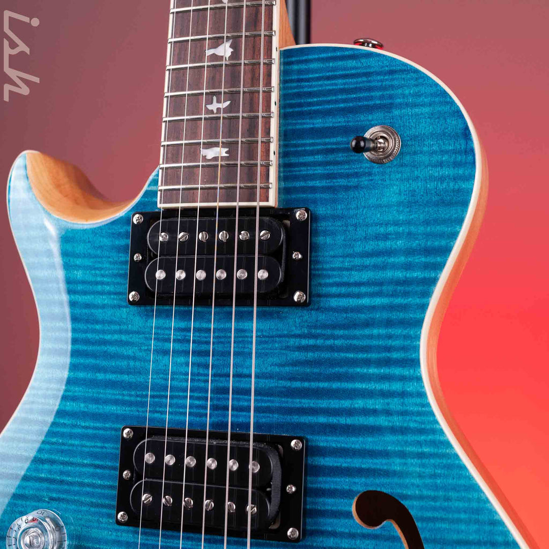 PRS SE Zach Myers Lefty Signature Electric Guitar Myers Blue
