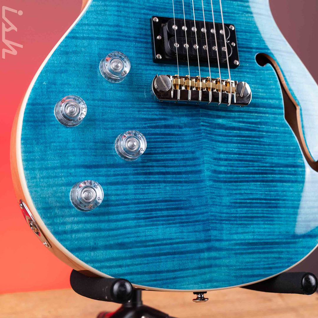 PRS SE Zach Myers Lefty Signature Electric Guitar Myers Blue