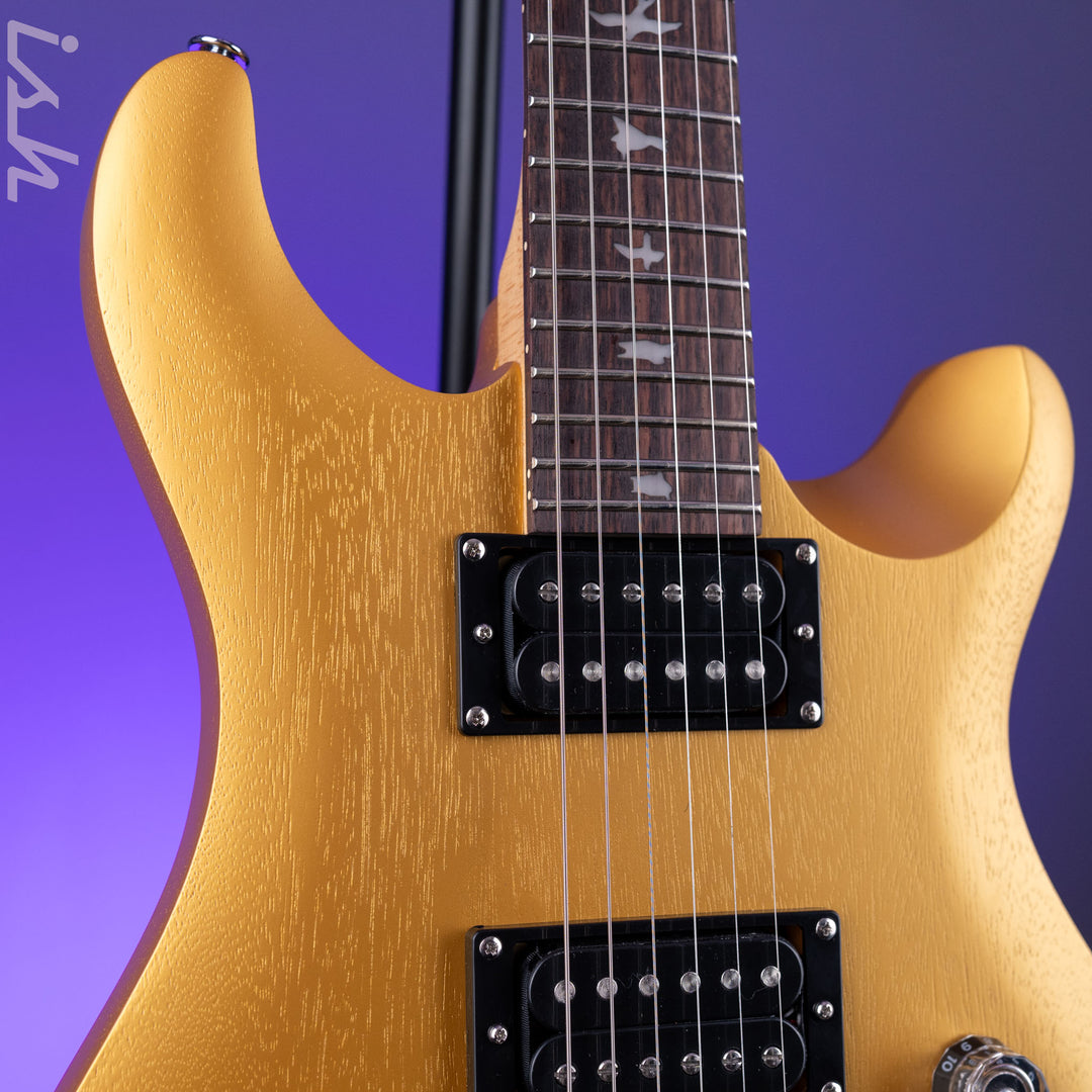 PRS SE CE 24 Standard Satin Electric Guitar Metallic Gold *2025 Release!*