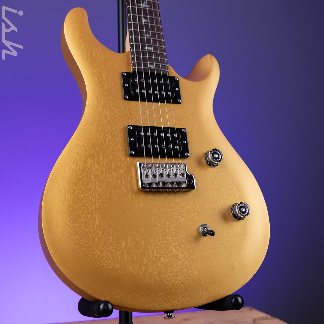 PRS SE CE 24 Standard Satin Electric Guitar Metallic Gold *2025 Release!*