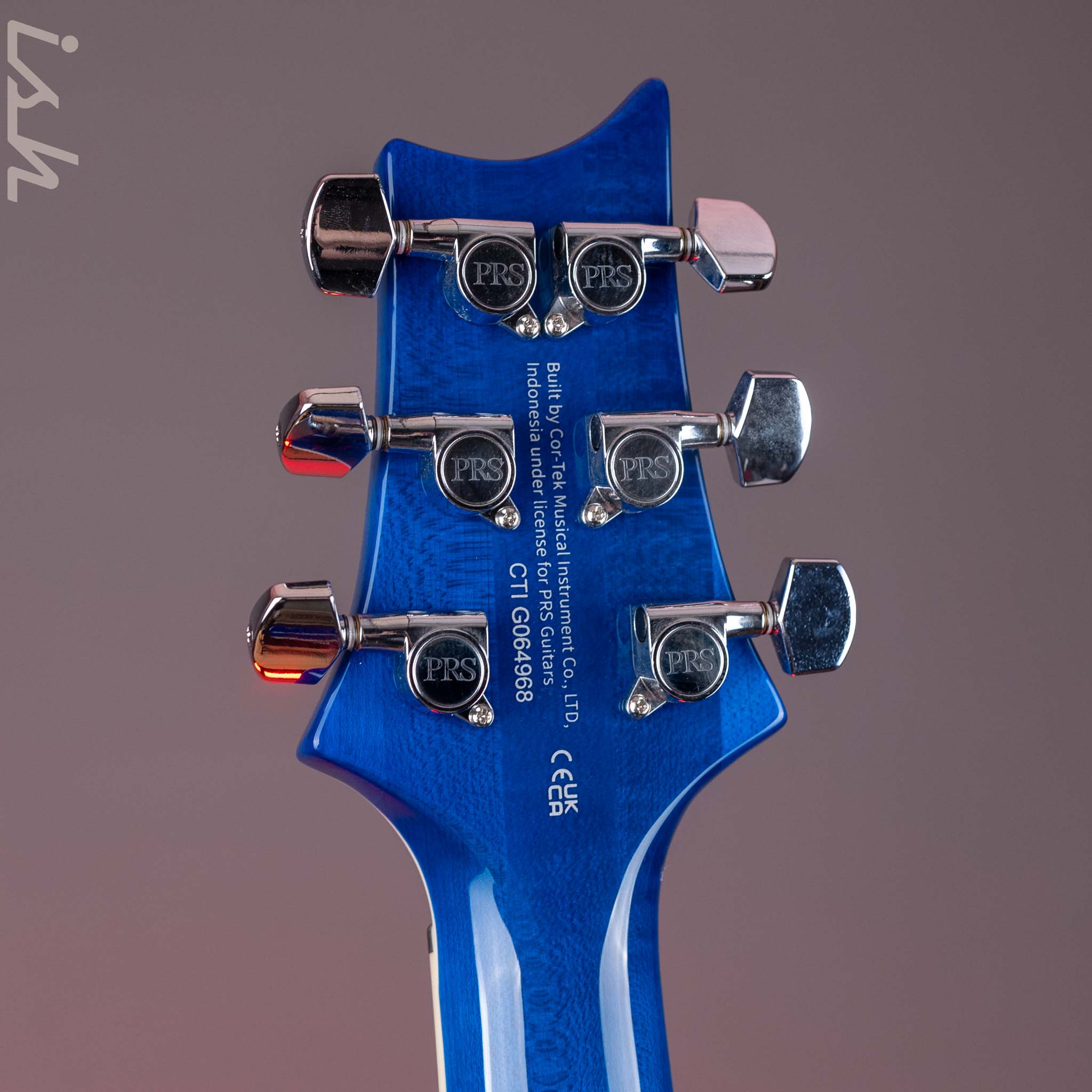2024 PRS SE Custom 24 Semi-Hollow Piezo Lake Blue – Ish Guitars