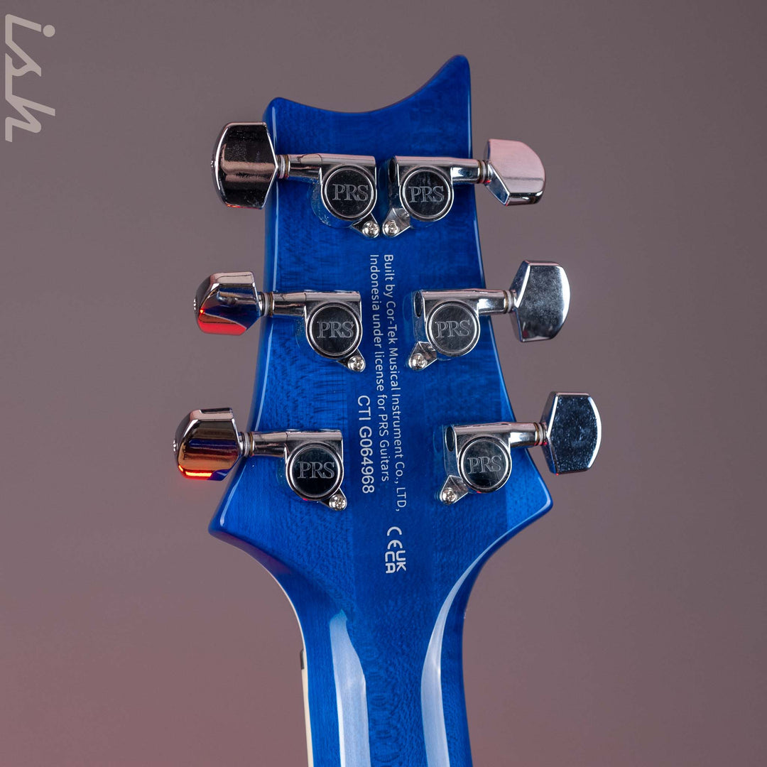 2024 PRS SE Custom 24 Semi-Hollow Piezo Lake Blue
