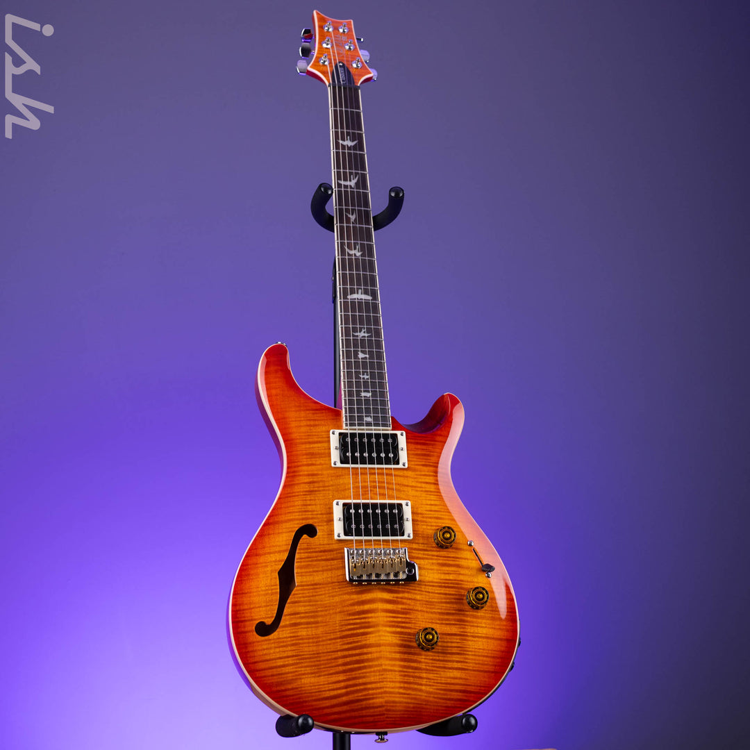 PRS SE Custom 24 Semi-Hollow Piezo Vintage Sunburst *2025 Release!*