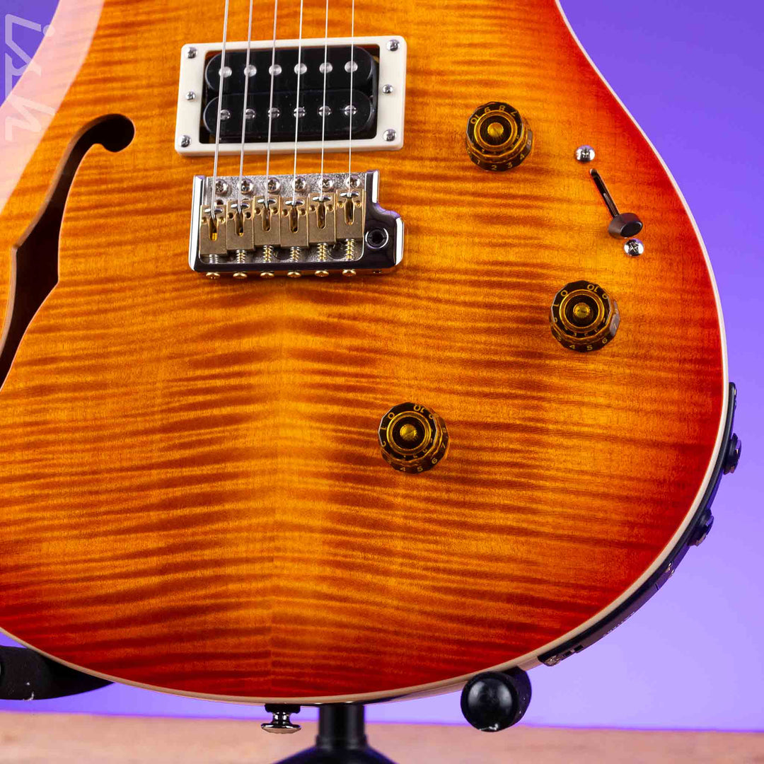 PRS SE Custom 24 Semi-Hollow Piezo Vintage Sunburst *2025 Release!*