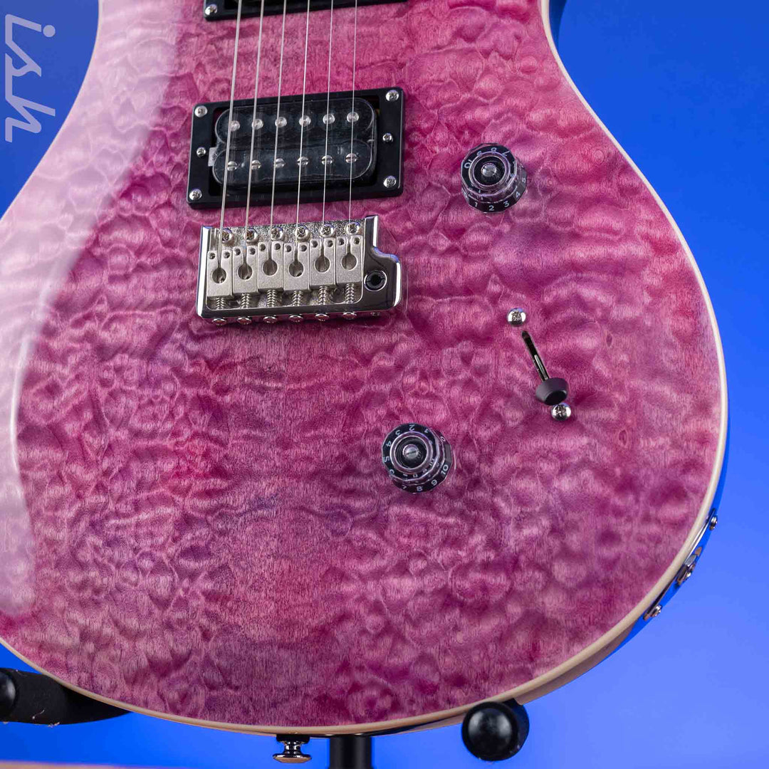 2024 PRS SE Custom 24 Quilt Electric Guitar Violet