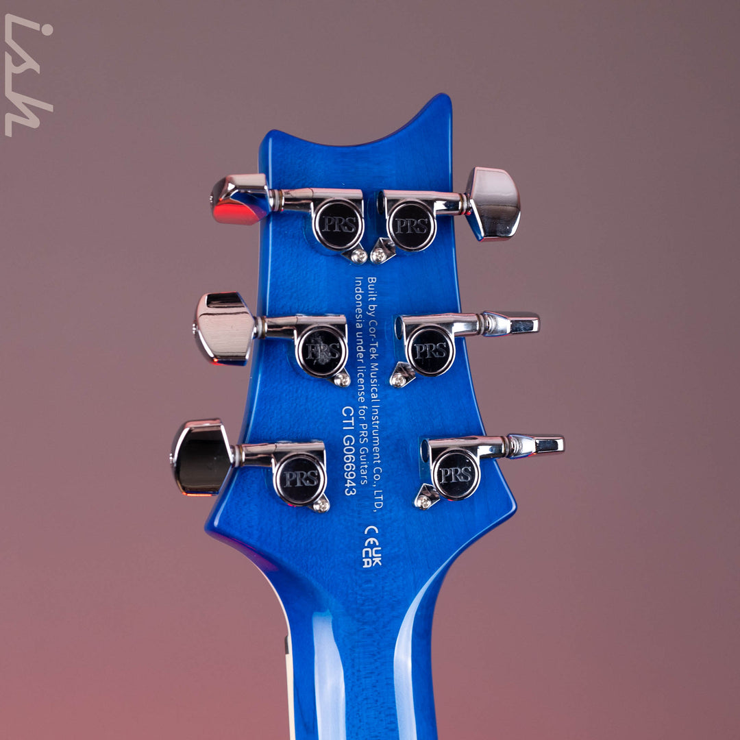 2024 PRS SE Custom 24 Semi-Hollow Piezo Lake Blue