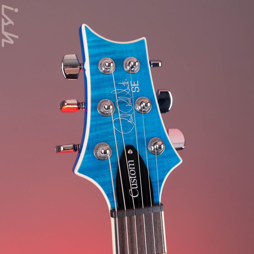 2024 PRS SE Custom 24 Semi-Hollow Piezo Lake Blue