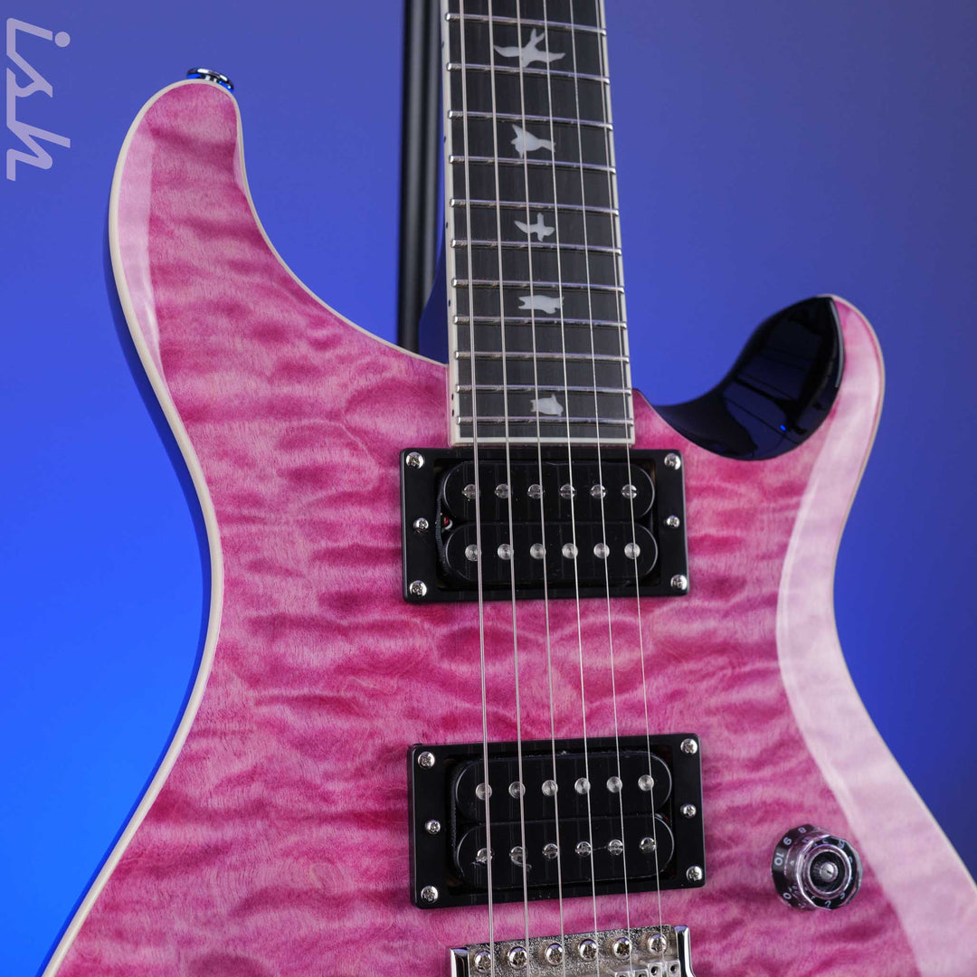 PRS SE Custom 24 Quilt Electric Guitar Violet