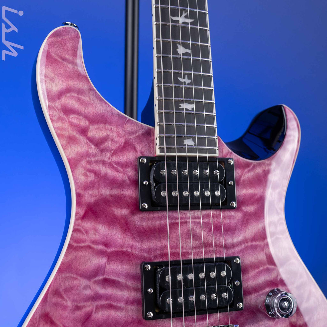 PRS SE Custom 24 Quilt Electric Guitar Violet