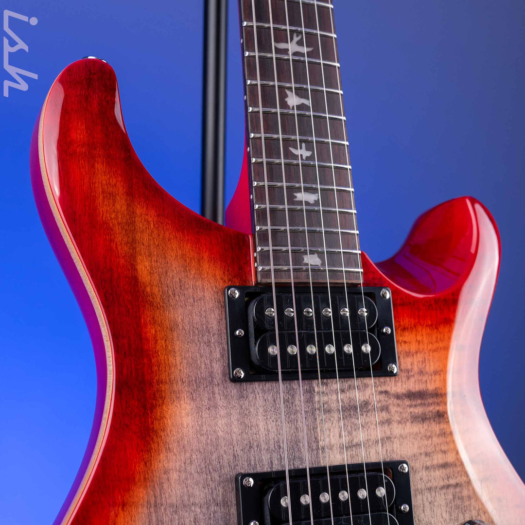 PRS SE Custom 24-08 Electric Guitar Charcoal Cherry Burst *2025 Release!*