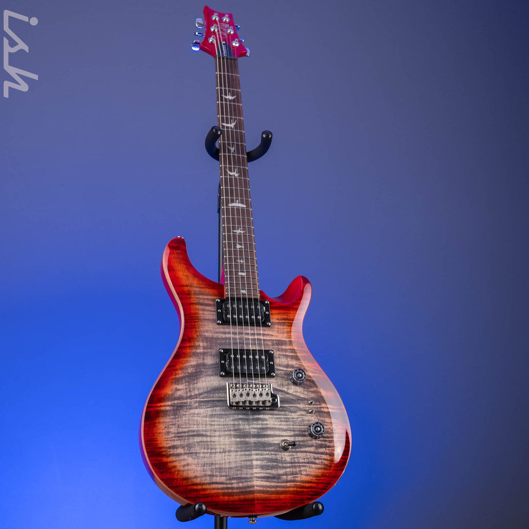 PRS SE Custom 24-08 Electric Guitar Charcoal Cherry Burst *2025 Release!*