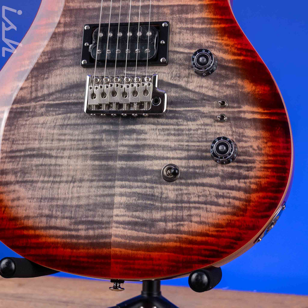 PRS SE Custom 24-08 Electric Guitar Charcoal Cherry Burst *2025 Release!*