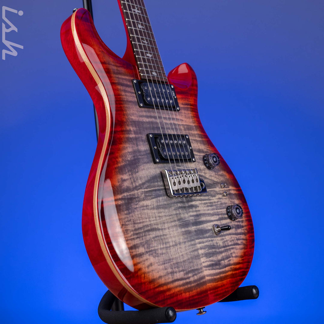 PRS SE Custom 24-08 Electric Guitar Charcoal Cherry Burst *2025 Release!*