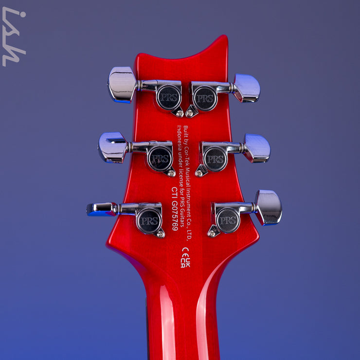 PRS SE Custom 24-08 Charcoal Cherry Burst