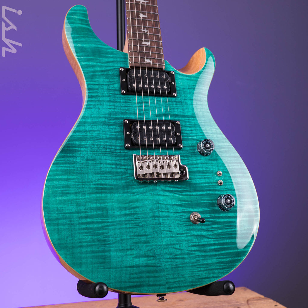 PRS SE Custom 24-08 Turquoise – Ish Guitars