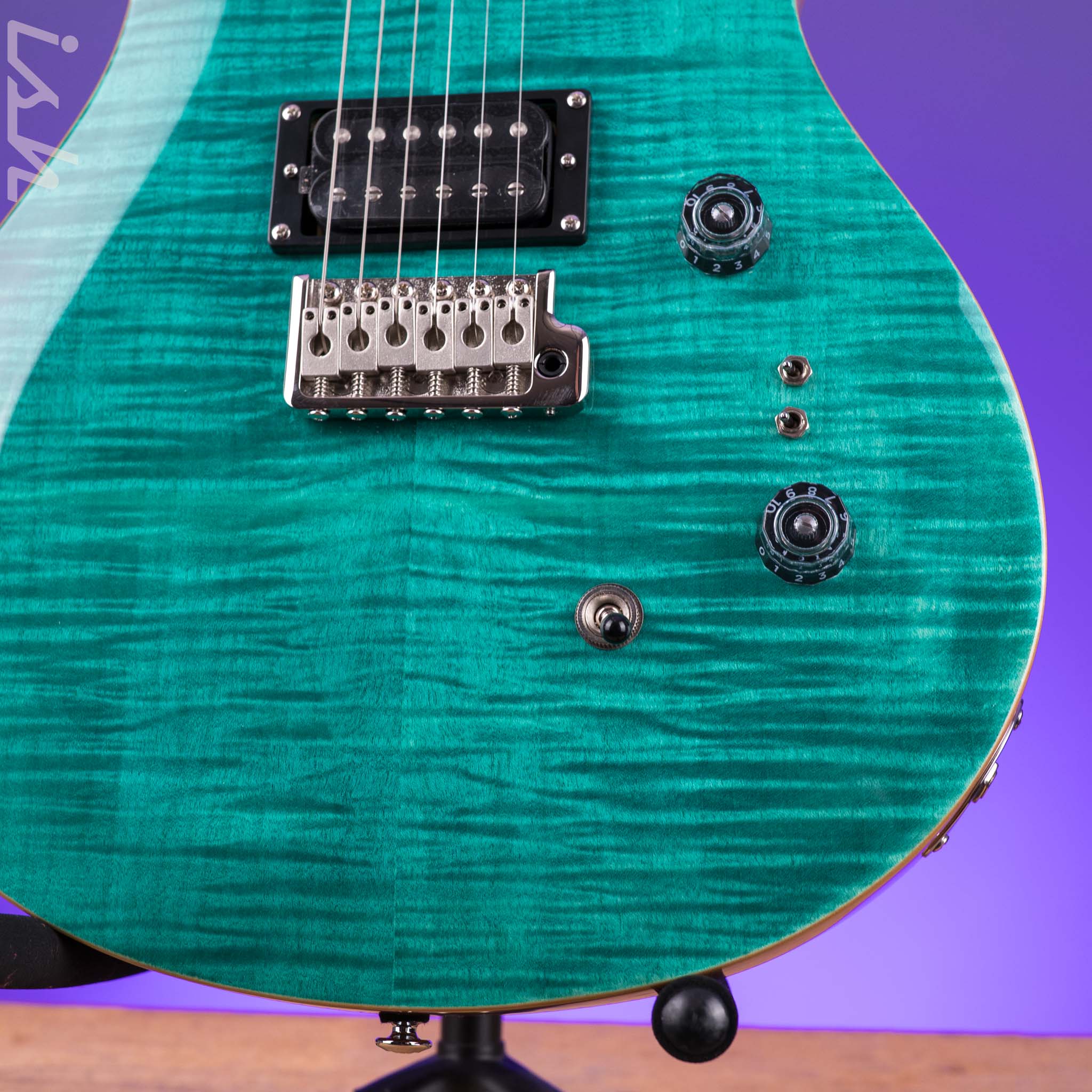 PRS SE Custom 24-08 Turquoise – Ish Guitars