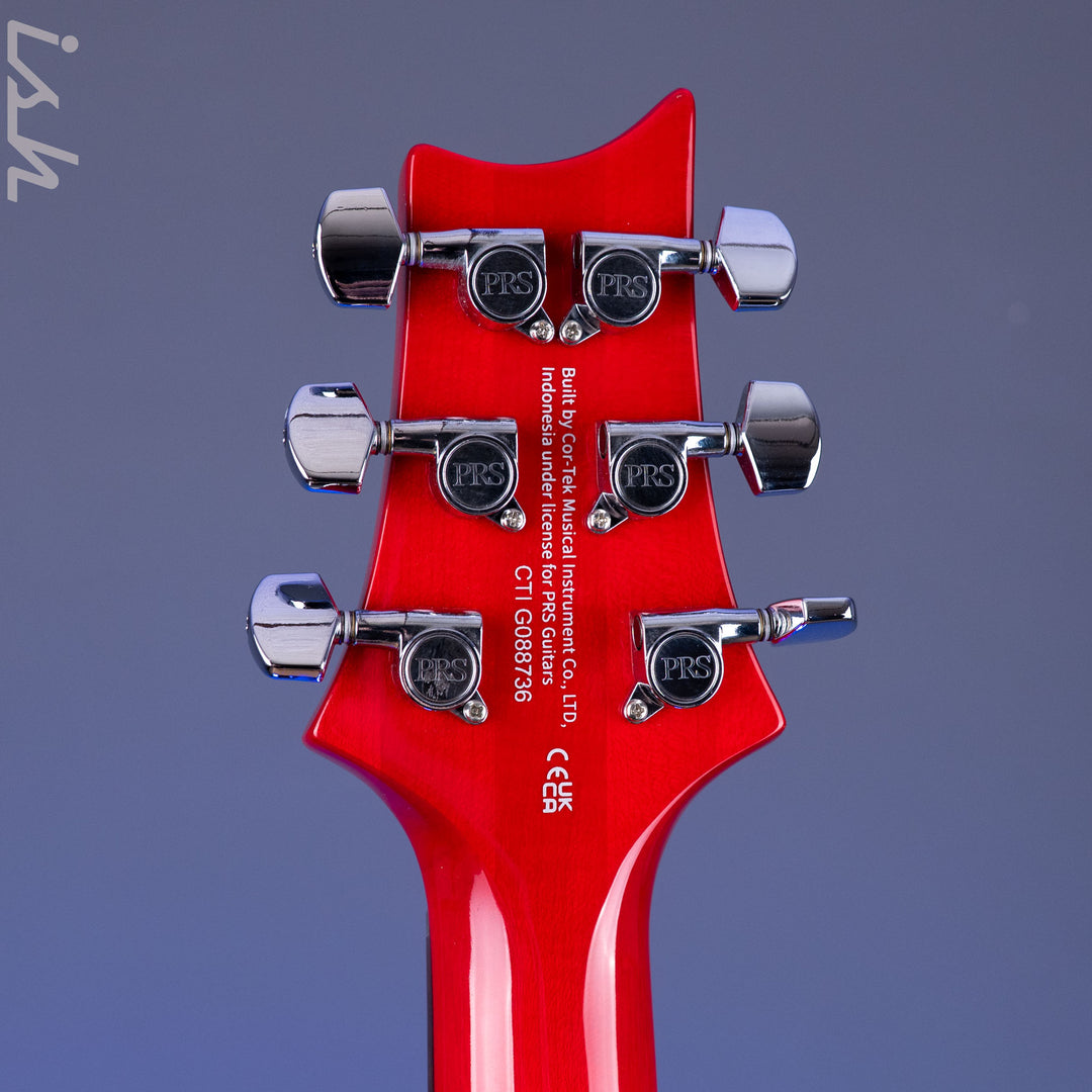 PRS SE Custom 24-08 Charcoal Cherry Burst