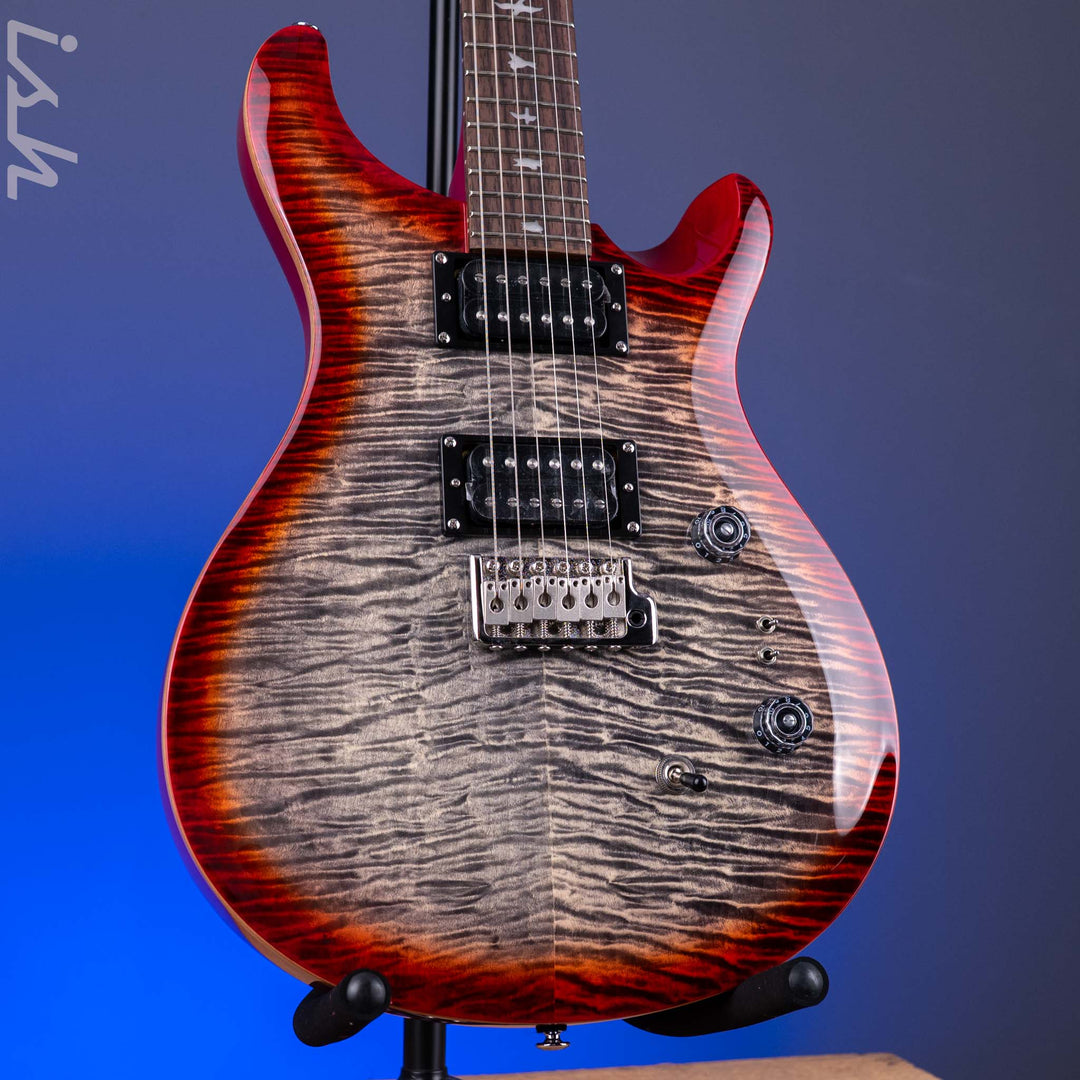 PRS SE Custom 24-08 Charcoal Cherry Burst