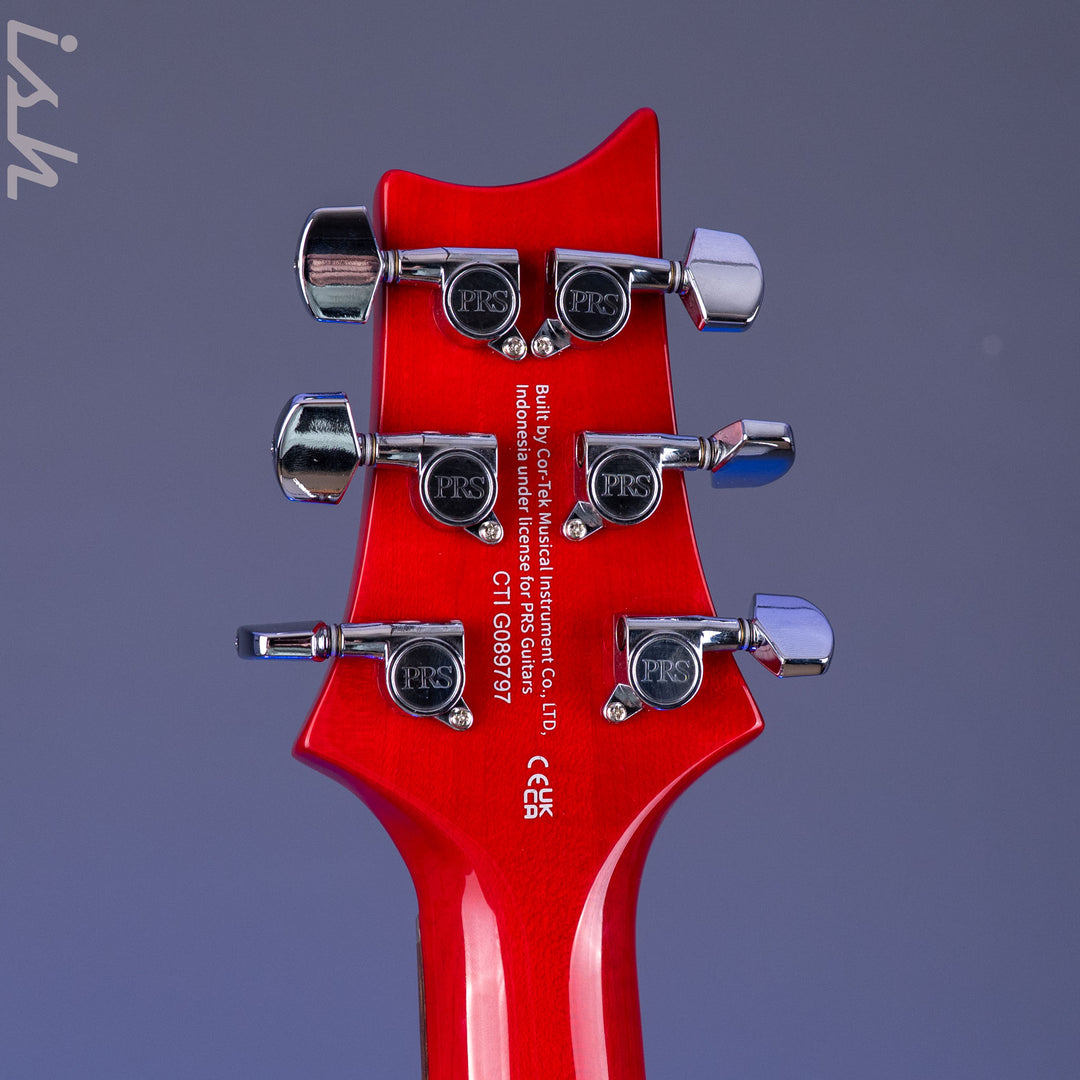 PRS SE Custom 24-08 Charcoal Cherry Burst