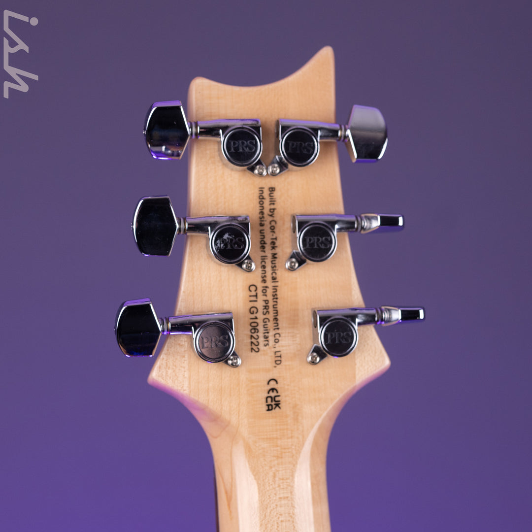 PRS SE Custom 24 Burled Ash Limited Edition Natural