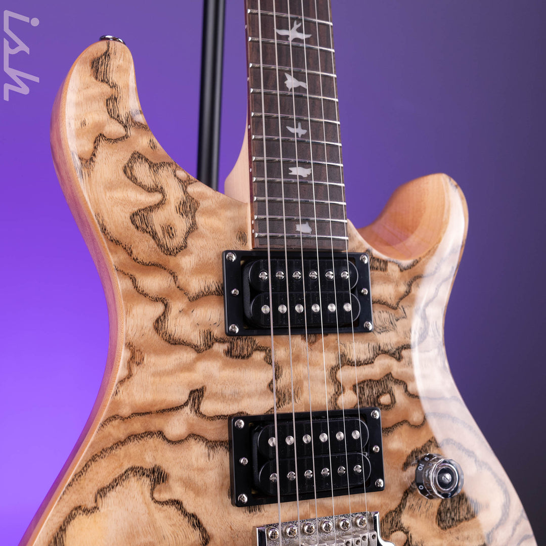 PRS SE Custom 24 Burled Ash Limited Edition Natural
