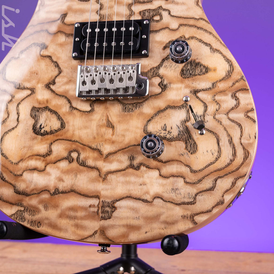 PRS SE Custom 24 Burled Ash Limited Edition Natural