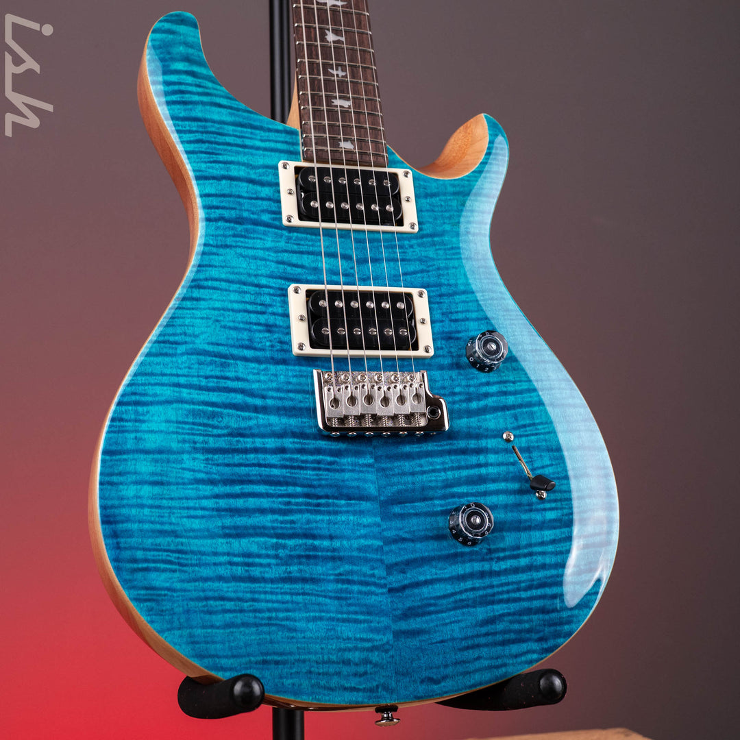 PRS SE Custom 24 Blue Matteo Natural Back