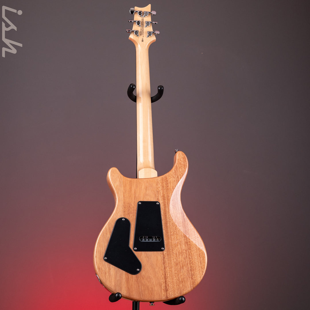 PRS SE Custom 24 Blue Matteo Natural Back