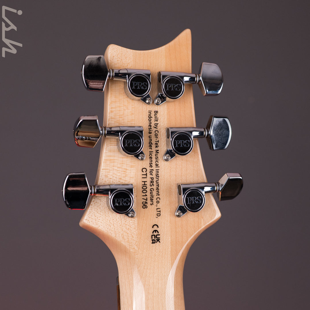 PRS SE Custom 24 Blue Matteo Natural Back