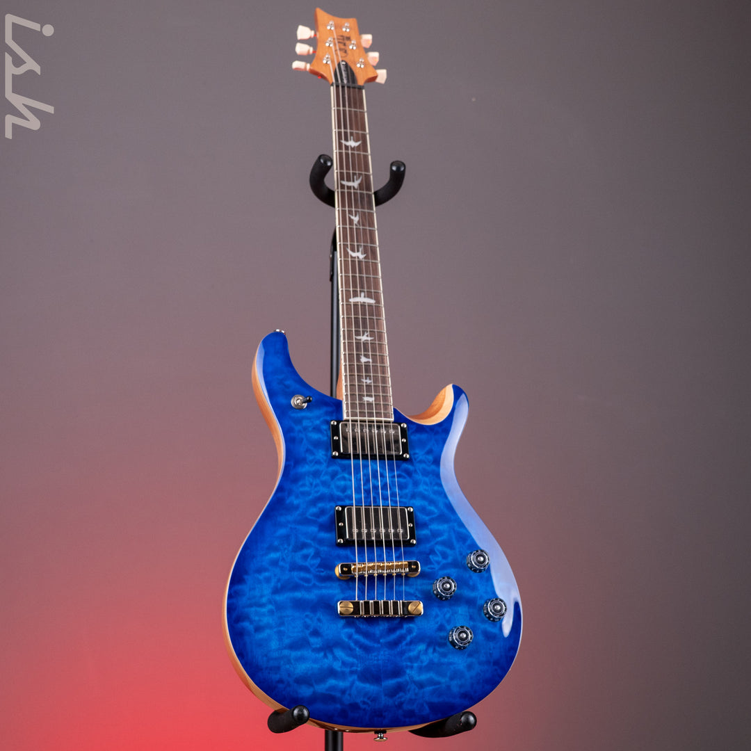 PRS SE McCarty 594 Quilt Faded Blue Burst