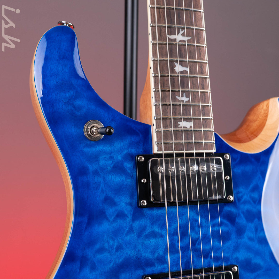 PRS SE McCarty 594 Quilt Faded Blue Burst