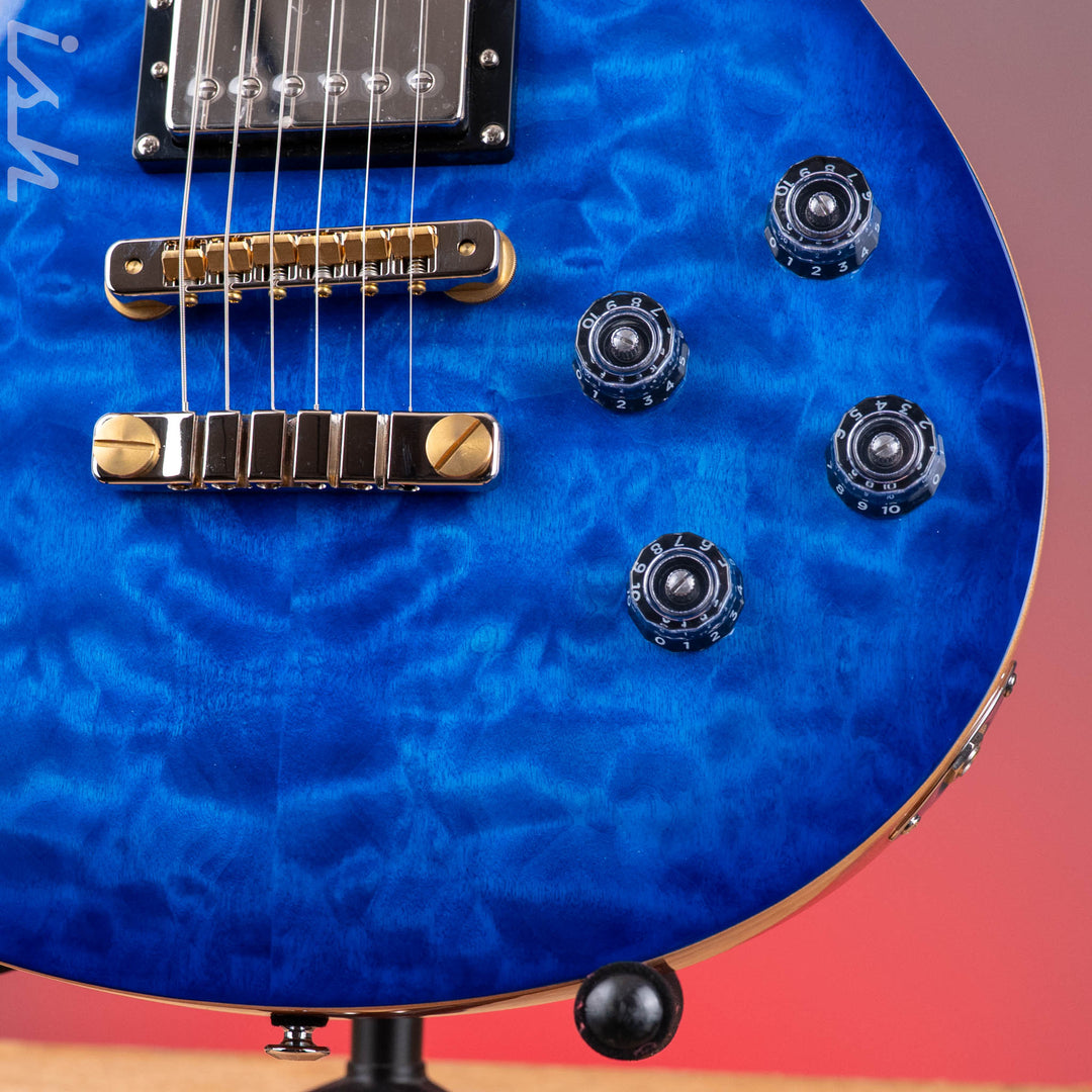 PRS SE McCarty 594 Quilt Faded Blue Burst