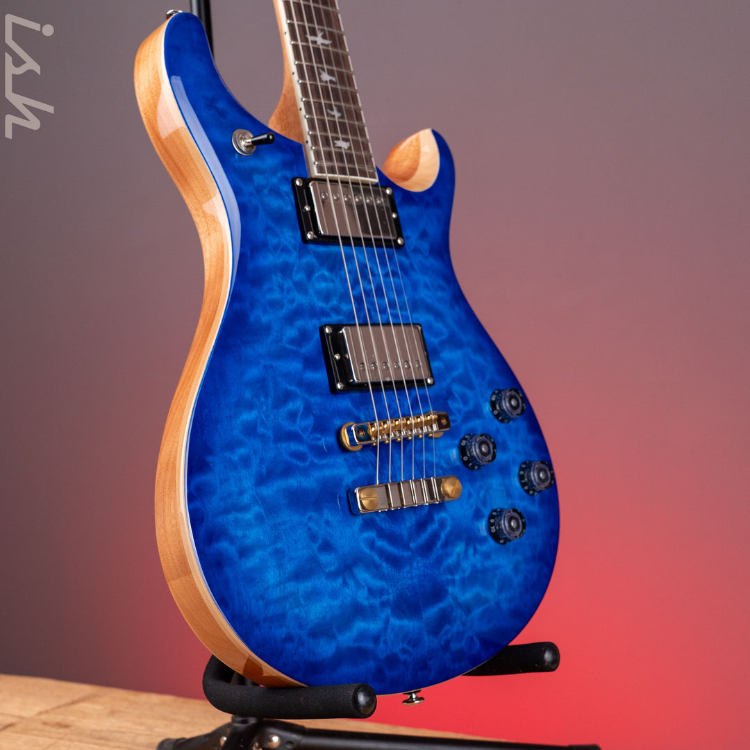PRS SE McCarty 594 Quilt Faded Blue Burst