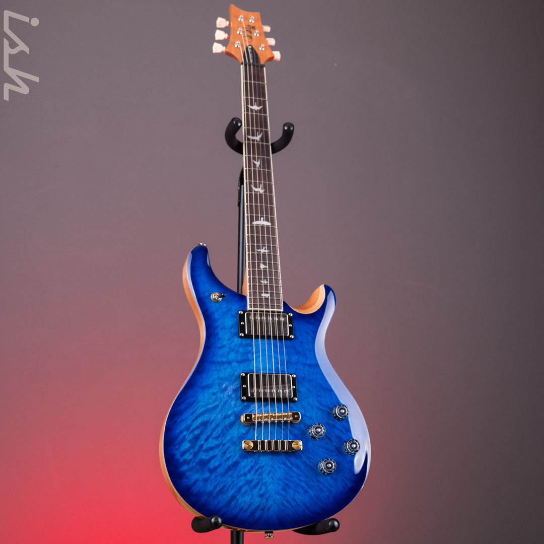 PRS SE McCarty 594 Quilt Faded Blue Burst
