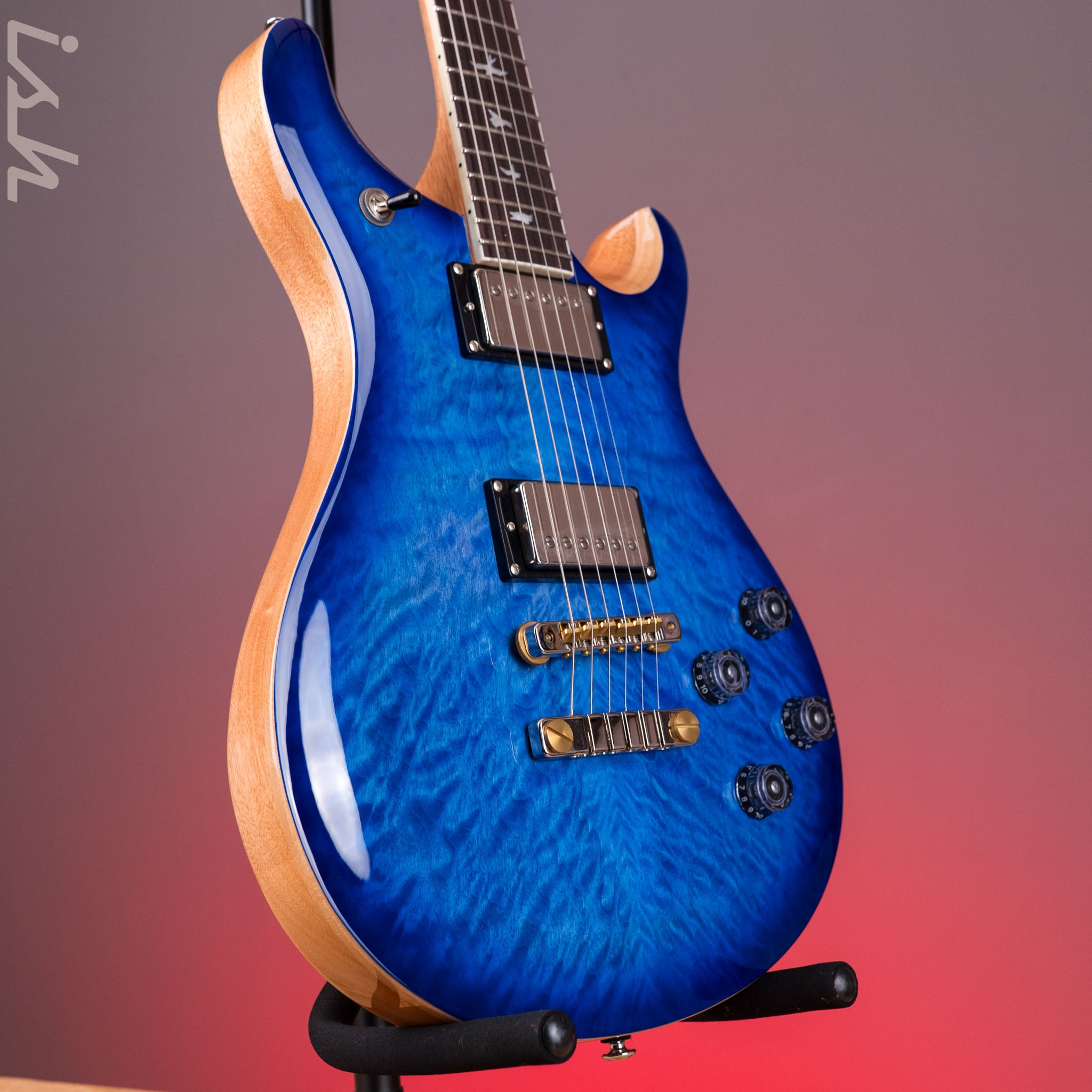 PRS SE McCarty 594 Quilt Faded Blue Burst – Ish Guitars