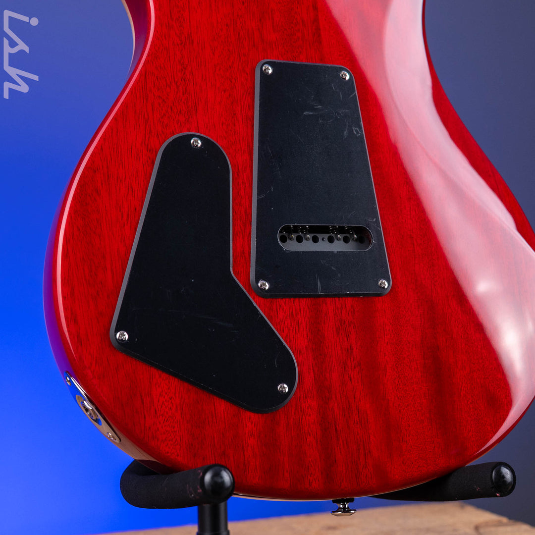 PRS SE Studio Charcoal Cherry Burst